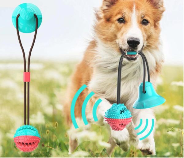 Buy cheap Durable Rubber Suction Cup 40cm Teeth Chew Cute Pet Toys from wholesalers