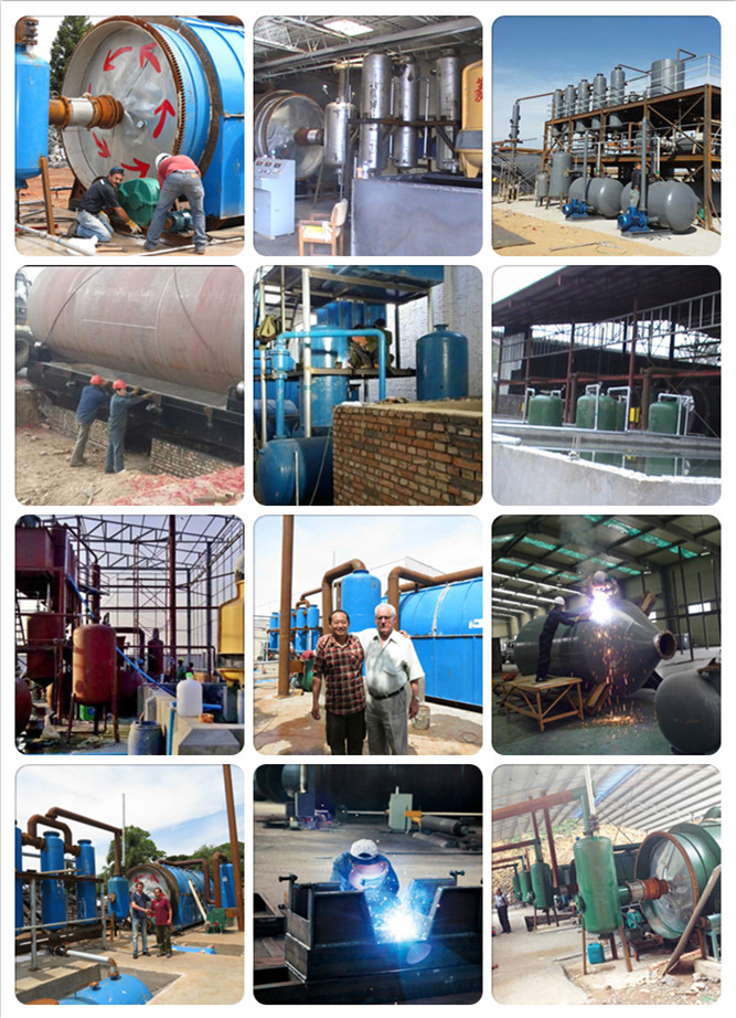 High Capacity 15.5KW Waste Recycling Pyrolysis Machine for Extracting Fuel Oil Energy