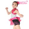 Buy cheap Children'S Dance Costumes Black Polka Dots Top Biketard Ballet Dance Costume from wholesalers