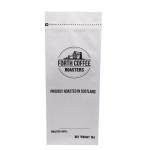 Custom Printed Coffee Packing Bags Disposable Aluminum Foil Line White Kraft