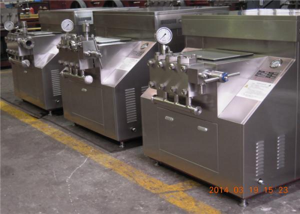 New Condition Three Plunger 304 Stainless Steel Dairy Homogenizer 4000 L/H 40