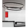Buy cheap Round Aluminum LED Channel For LED Strip Lights Bendable Black Color from wholesalers