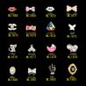 Buy cheap Hot NEW Wholesale Alloy Jewelry 3D Nail Art Jewelry Nail rhinestones Sticker Supplier Number ML1668-1683 from wholesalers
