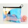 Buy cheap pencil case zipper slider travel cosmet bag, slider zipper clear transparent pvc packaging cosmetic bag, slider lock zip from wholesalers