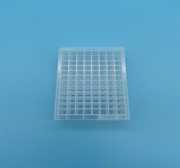 Buy cheap Round Bottom Transparent Qpcr 96 Well Square Well Deep Well Plate from wholesalers