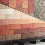 600-630kg/M3 Density Inorganic Cement Material Sound Diffuser Acoustic Ceiling