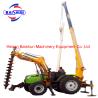 Buy cheap Professional tractor crane pole erection machine pole post cum auger machine for sale from wholesalers