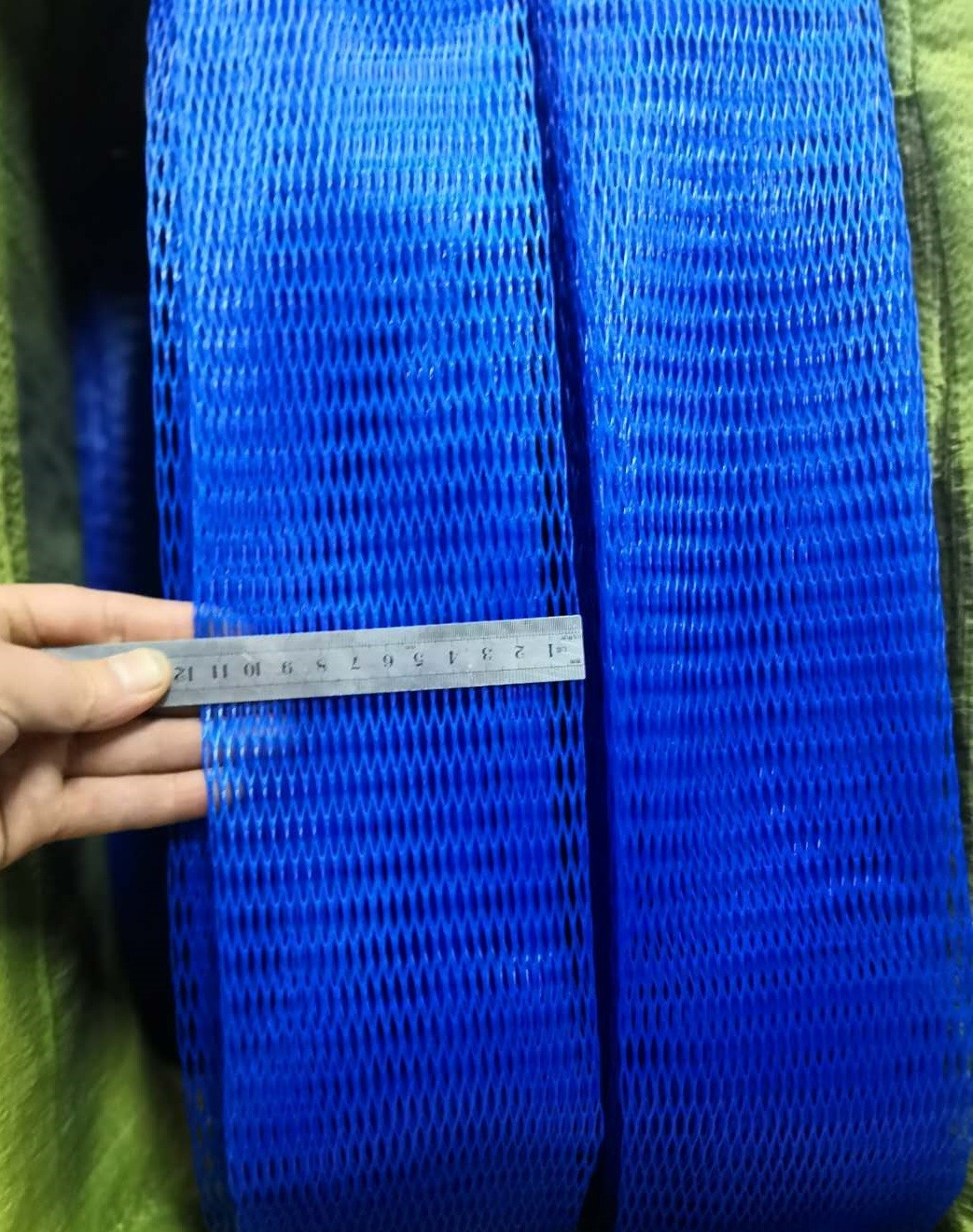 High Flexibility PE Protective Mesh Netting Prevent Damage To Outer Surface