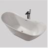 Buy cheap Freestanding Bathroom Bathing Acrylic Slipper Bath Movable Single Person from wholesalers