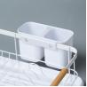 Buy cheap Metal Kitchen Bowl Drying Dish Rack With Detachable Plastic Drip Tray Customized Logo from wholesalers