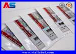 Hologram Peptide Bottle Labels Vinyl Custom Label Printing For Vials