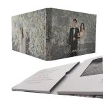 7 Inch IPS Display Wedding Video Book With Rechargeable Battery Video Album