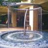 Buy cheap Modern Minimalist Geometric Circular Stainless Steel Fountain Sculpture Outdoor from wholesalers