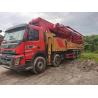 Buy cheap 44000kgs Semi-Dry Shotcrete Concrete Boom Pump 62m Used Pump Truck Heavy Equipment from wholesalers