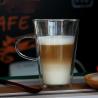 Buy cheap Dishwashers / Microwaves Glass Coffee Cup 3.58 Inches High Elegant Design from wholesalers