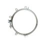 Buy cheap Galvanized Steel FTTH Pole Bracket Overhead Line Accessories from wholesalers