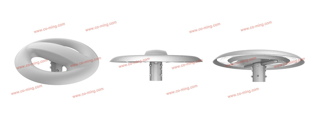 Wide Beam Angle LED Post Top Light Waterproof IP66 High Output 160LM/W 80 Watt