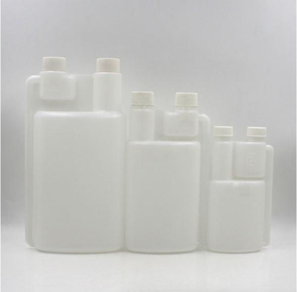 Buy cheap Chemical HDPE Workout Water Bottles Three Sizes Double Neck 1000ml from wholesalers