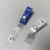 Buy cheap Exclusive Blue White Plastic Hanging Clip Anti Slip Plastic Id Holder Badge Clip from wholesalers