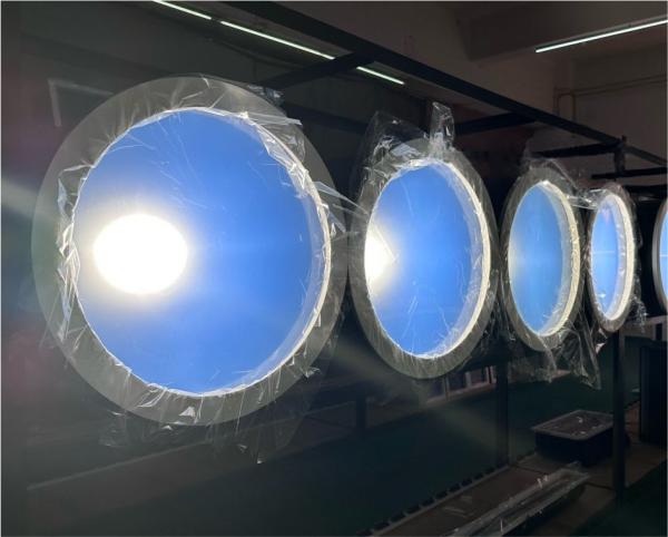 Ø600mm Smart Skylight with Dimming & Color Change, Voice Controlled, Zigbee & CE