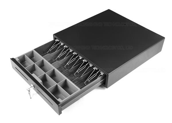 Buy cheap PortableIvory Metal Cash Drawer USB Interface One Row Tray 405x420x90 400C from wholesalers