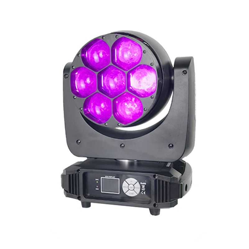 8-60° Zoom Atmosphere Moving Stage Lights 8000K For DJ Party Outdoor Nightlife