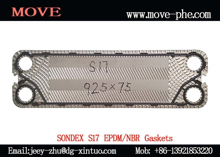 Supply EPDM Plate&Gasket Sondex S19A 700*192 Replacement Plate Heat Exchanger Spare Parts