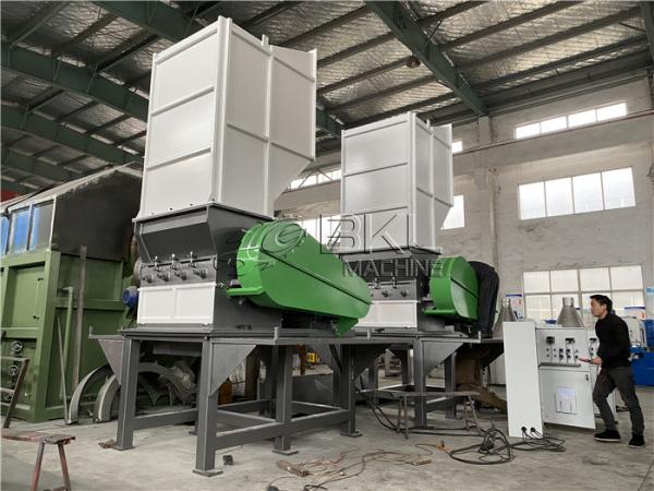 Buy cheap Milk HDPE Bottle Pet Plastic Crusher Machine 800kg H from wholesalers