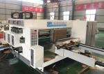 small carton lead edge feeder flexo double color printer slotter machine