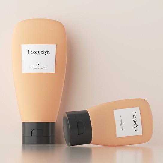 Buy cheap Cream Reusable Silicone Squeeze Tube , Flip Cap Travel Squeeze Tube Bottle from wholesalers