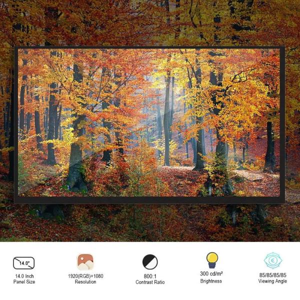 Buy cheap Symmetry Laptop 14 Inch LCD Display 1920x1080 Active Area 309.31x173.99mm from wholesalers