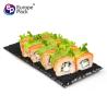 Buy cheap EPK new products 11 inch square dinner black slate stone plate from wholesalers