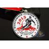 Buy cheap Red / White / Blue Ribbon Custom Sports Medals For Skating , Skiing Events from wholesalers