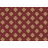 Buy cheap Embossed Pvc Contemporary Wall Coverings , Four Leaf Home Floral Wallpaper For Walls from wholesalers