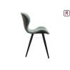 Buy cheap S Shape Metal Restaurant Chairs Leather Upholstered Customized Cushion Color from wholesalers
