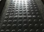 Low high round / coin / button rubber mat black non - slip rubber mattress