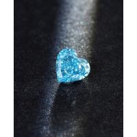 Buy cheap 1.52ct Lab Grown Blue Diamond Heart Loose Diamond 10 Mohs product