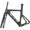 Buy cheap Fixed Gear Carbon Track Bike Frame TT Bicycle Toray T800 Carbon Fiber Bike from wholesalers