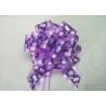 Buy cheap Christmas Gift Stripes , Swirls Pom Pom Bow , 5" Wide pull ribbon bows 120U Thickness from wholesalers
