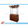 Buy cheap Mall Customized Wooden Kiosk / Perfume Display MDF , 1300mm * 600mm * 2200mm from wholesalers