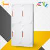 Buy cheap 2 door steel locker for employee changing clothes/storage shoes/storage private goods/whtie color/KD structure from wholesalers