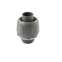 Buy cheap Straight Type Plastic Conduit Fittings Nylon Liquid Tight Connector Insulated product