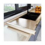 Peel Stick Metallic Wallpaper Aluminum Foil Contact Paper Anti Oil Kitchen