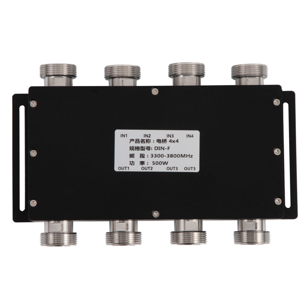 2 in 2 out 698-3800MHz 3dB RF Hybrid Coupler/Combiner with N-Female Connector