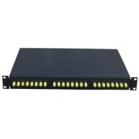 Buy cheap Outdoor Fiber Optic Distribution Box Rack Mounting Enclosure 480×250×1U product