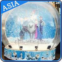 Buy cheap CE Approval X - Mas Christmas Inflatable Snow Globe For Photo Taking product