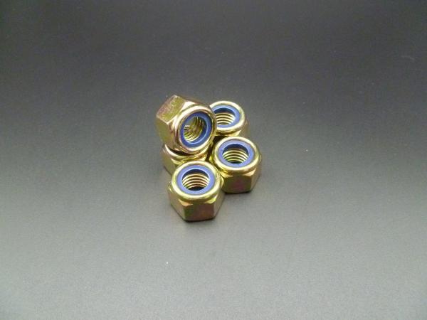 Buy cheap M27-2.0/M27-3.0 DIN 985 Class 8 Zinc Finish Steel Nylon Insert Lock Nut from wholesalers