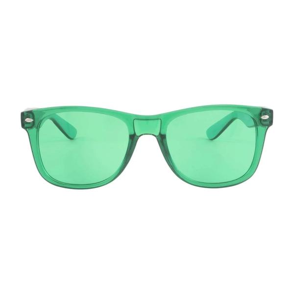Buy cheap UV 400 Color Therapy Sunglasses UVB Protective 9 Color Lenses from wholesalers