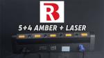 High quality 3Pin XLR 5+4 Amber and Laser light China Manufacturers For Dj