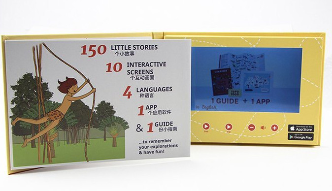 Custom LCD video mailer with LCD video screens that play a custom video content.